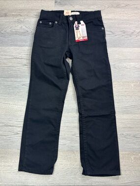 Levi's Boys 511 Slim Black Jeans - size 7R NWT